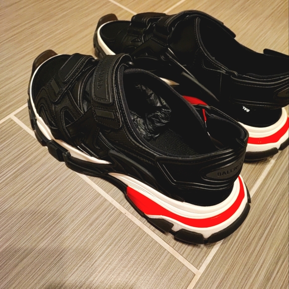 Balenciaga Men's Track Slide Sandals, Euro size 44 - Picture 2 of 12